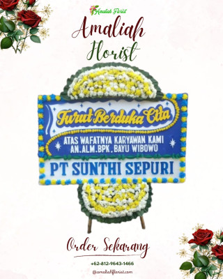 Papan Bunga Duka di Tayan Hulu